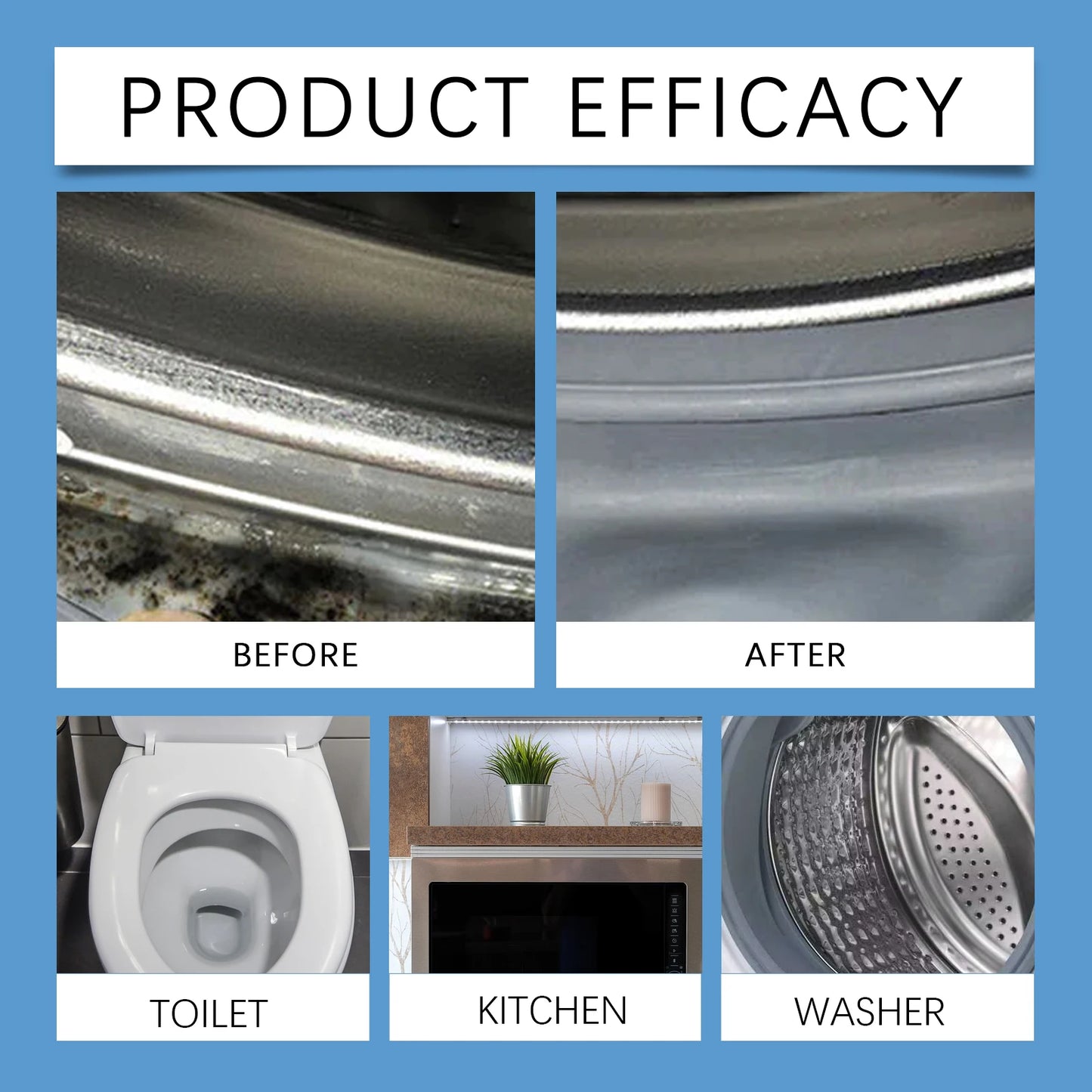 Mold & Mildew Remover Cleaning Gel