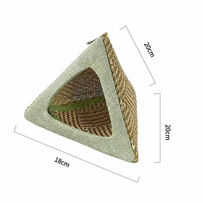 Bird Hammock Nest – Bamboo Hanging Parrot Sleeping House