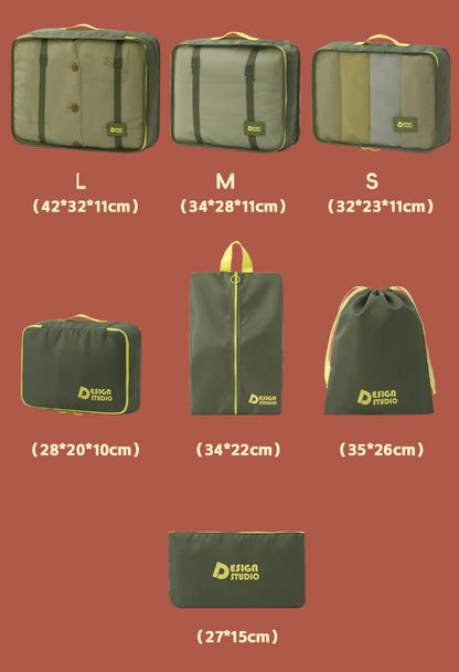 Travel Packing Cube Organiser Set