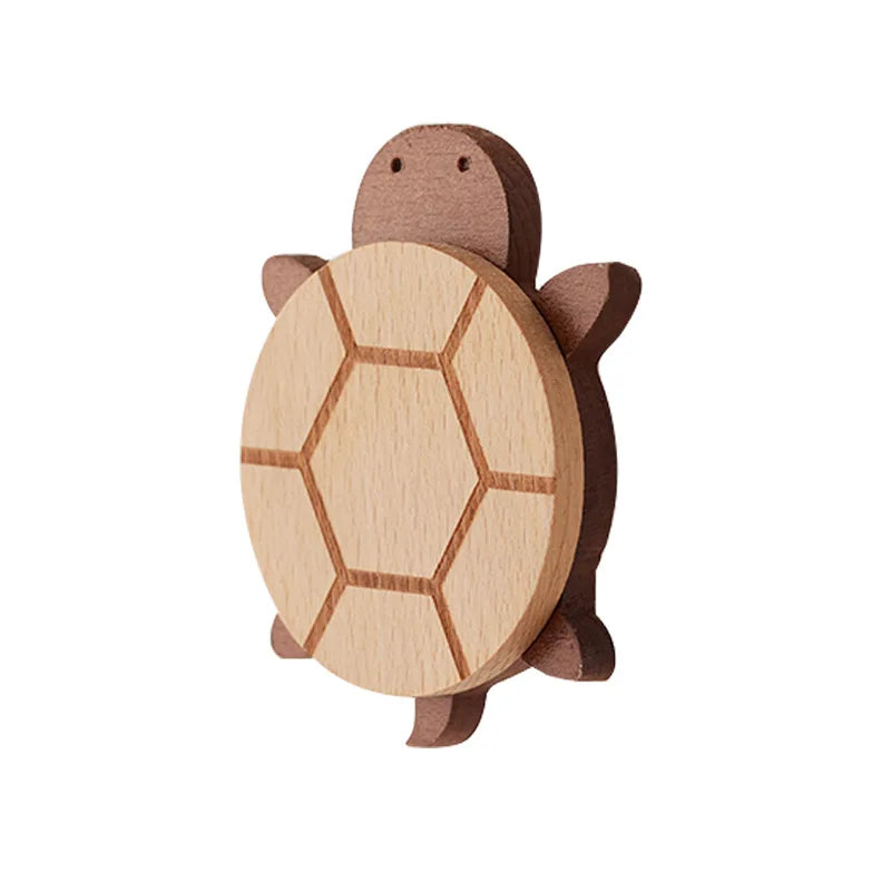 Wooden Turtle Wall Hook