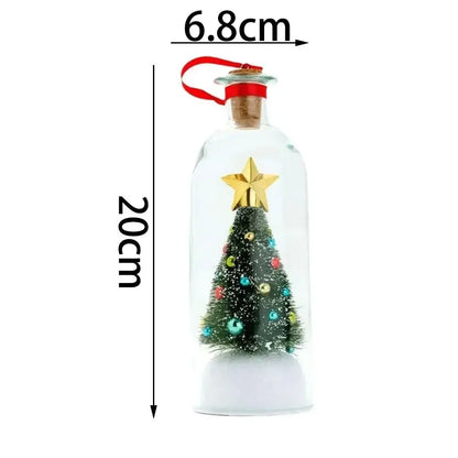 Recordable Christmas Tree Message Bottle