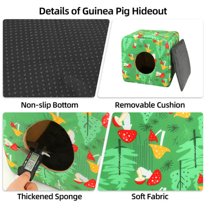 Guinea Pig Hideout Bed for Small Pets