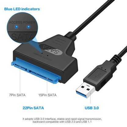 SATA to USB 3.0 Hard Drive Adapter Cable
