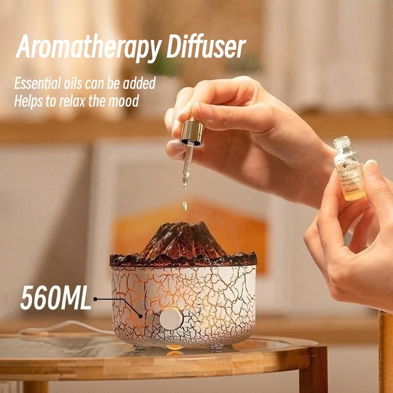Volcano Flame Aroma Diffuser
