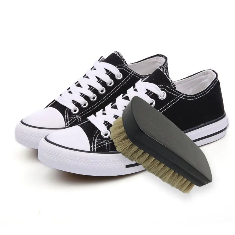 Pig Bristle Shoe Cleaning Brush