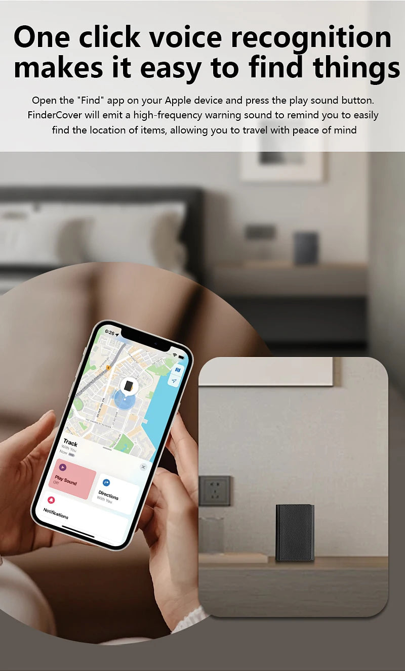 MagSafe Wallet with Find My Tracking