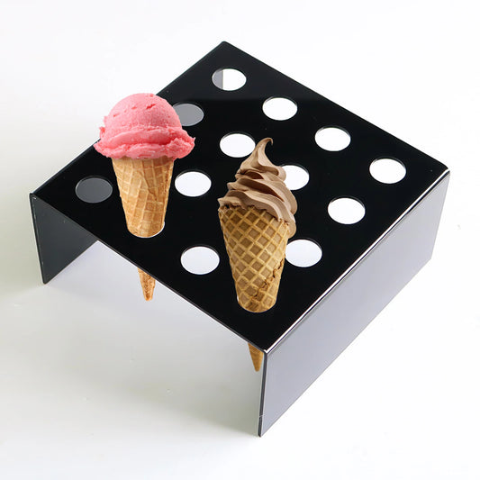 Ice Cream Cone Stand Decorative Cupcake Holder Rack