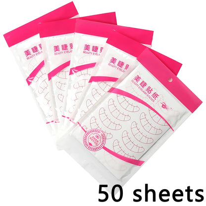 Eyelash Mapping Stickers