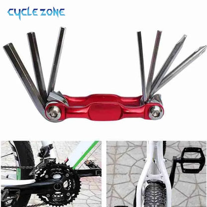 7-in-1 Folding Bicycle Multi Tool Kit