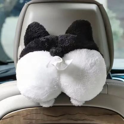 Cute Car Tissue Box 2 In 1Cartoon Holder