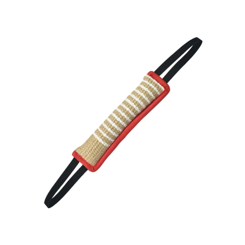 Linen Dog Bite Training Tug Toy