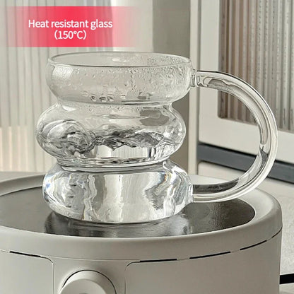 Heat-Resistant Glass Coffee Mug