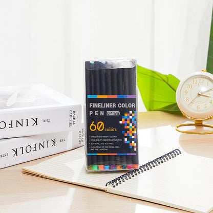 Colourful Line Drawing Pen Set