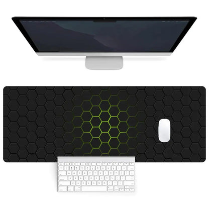 Hexagon Extended Desk Mat