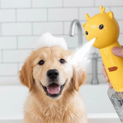Electric Pet Bath Bubble Machine