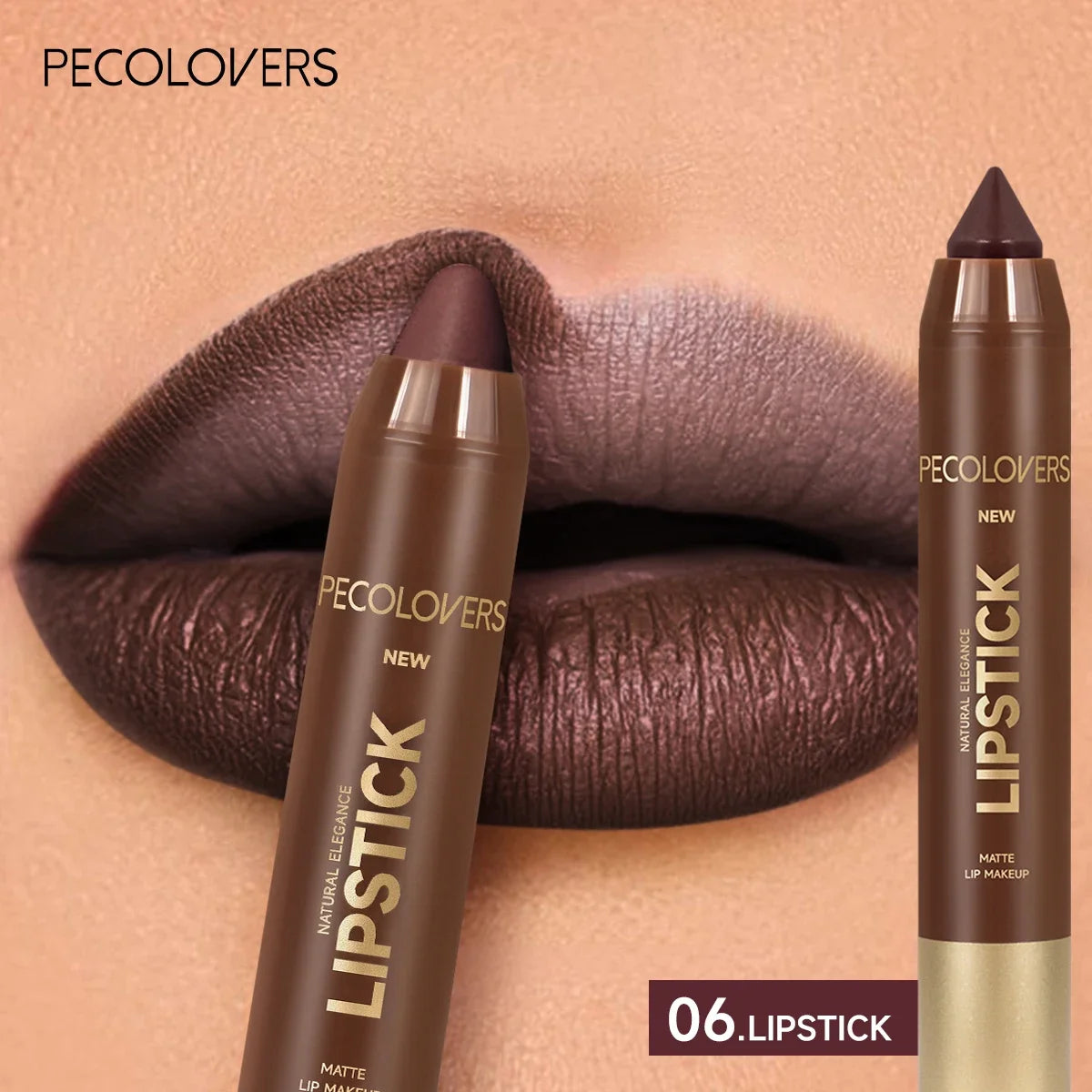 Long-Lasting Waterproof Lipstick