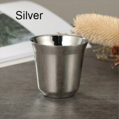 Reusable 304 Stainless Steel Coffee Cup