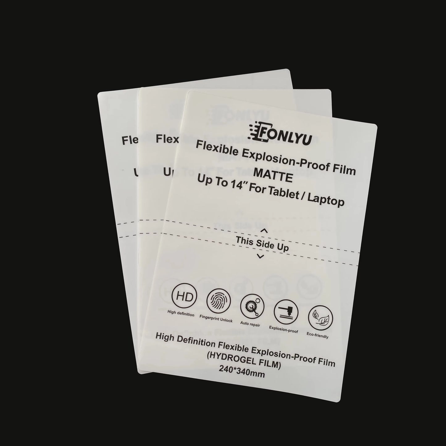 Fonlyu Soft TPU Screen Protector Film for Tablets