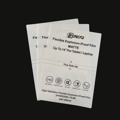 Fonlyu Soft TPU Screen Protector Film for Tablets