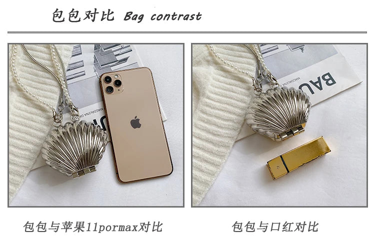 Shell Design Crossbody Handbag