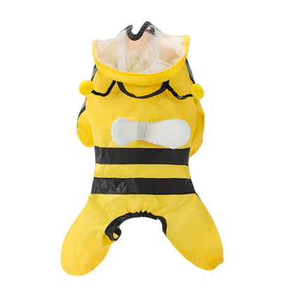 Full Coverage Hooded Rain Suit for Dogs