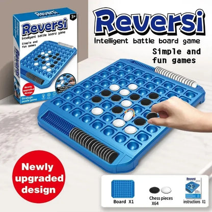 Dual-Side Flip Board Strategy Game