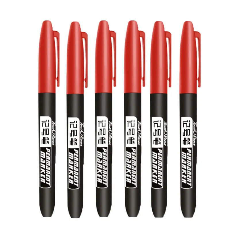 6 Pcs Permanent Marker Pen