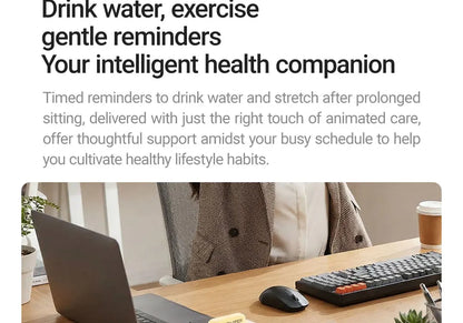 Smart Temperature & Humidity Desk Clock