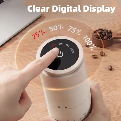 Rechargeable Burr Coffee Grinder