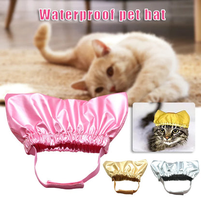 Waterproof Pet Shower Cap for Dogs & Cats