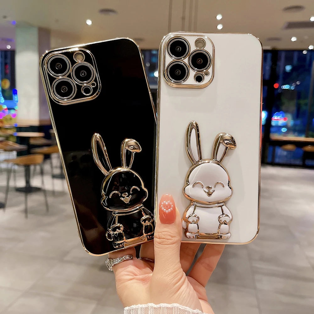 Rabbit Phone Ring Stand