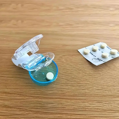 Portable Pill Dispenser & Tablet Splitter