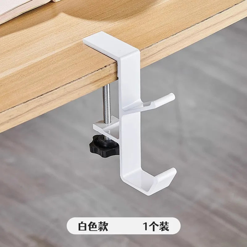 Adjustable Under-Desk Storage Hook