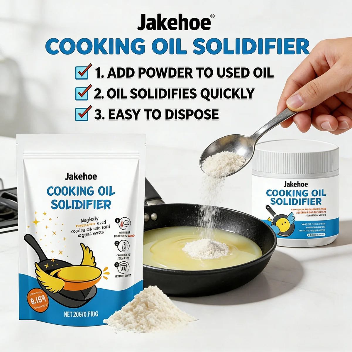 Cooking Oil Solidifier Powder