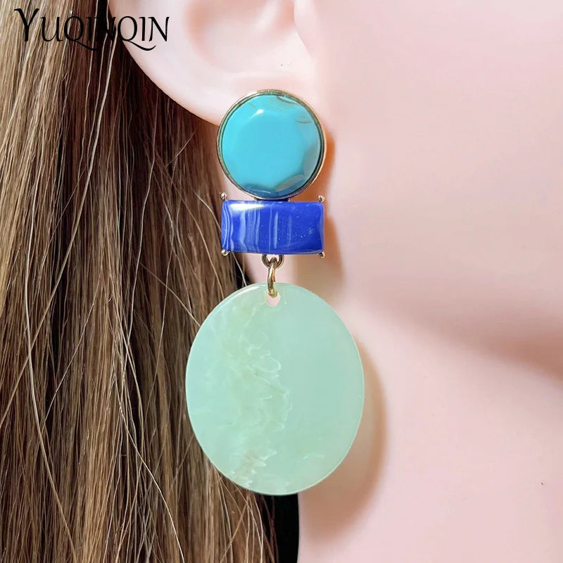Big Drop Earrings