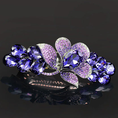 Women’s Rhinestone Hair Barrette Clip