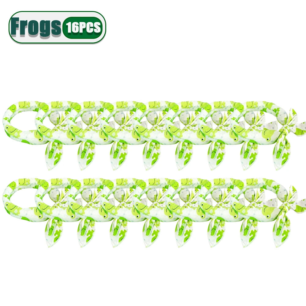 Pet Cooling Ice Scarf – Reusable Summer Neck Wrap for Dogs & Cats