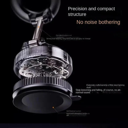 Foldable Magnetic Vacuum Suction Car Phone Holder