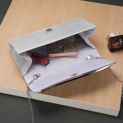 Sequin Evening Clutch Bag