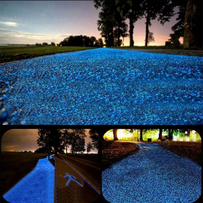 Glow in the Dark Decorative Garden Pebbles