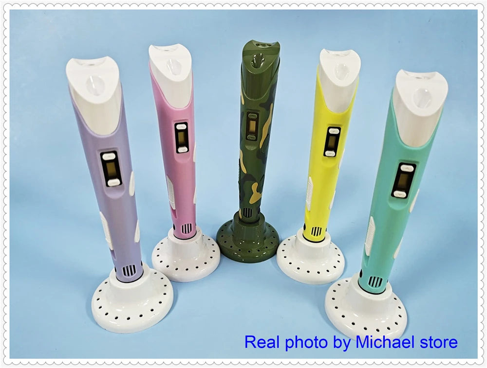 JuniorCare 3D Printing Pen with PLA Filament & Travel Case