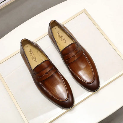 Felix Chu Penny Loafers