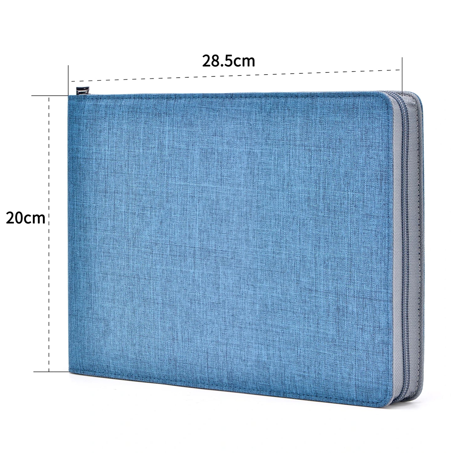 Premium 24-Pen Canvas Storage Case for Fountain Pens & Stationery