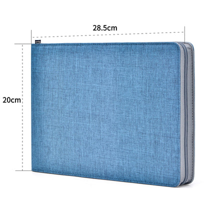 Premium 24-Pen Canvas Storage Case for Fountain Pens & Stationery