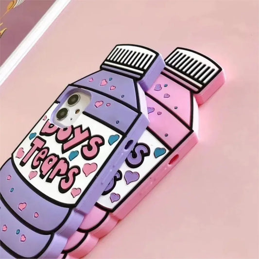 Cute Water Bottle iPhone Case