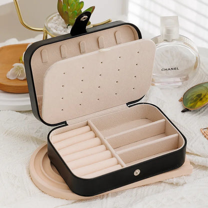 Portable Travel Jewelry Organizer Case
