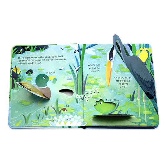 Usborne Peep Inside the Pond – Lift-the-Flap Book