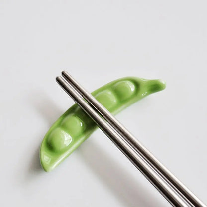 Vegetable Ceramic Chopstick Rest