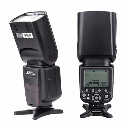 Triopo TR-586EX TTL Wireless Flash Speedlite Photo For Nikon Canon EOS 450D 60D 80D