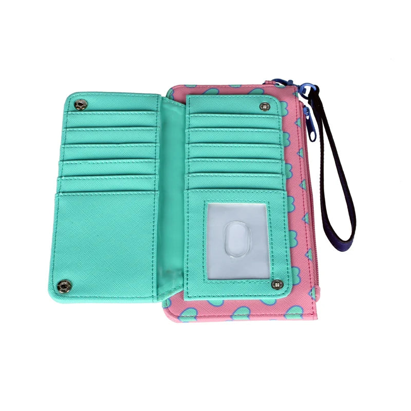 Women’s Floral Long Organizer Wallet